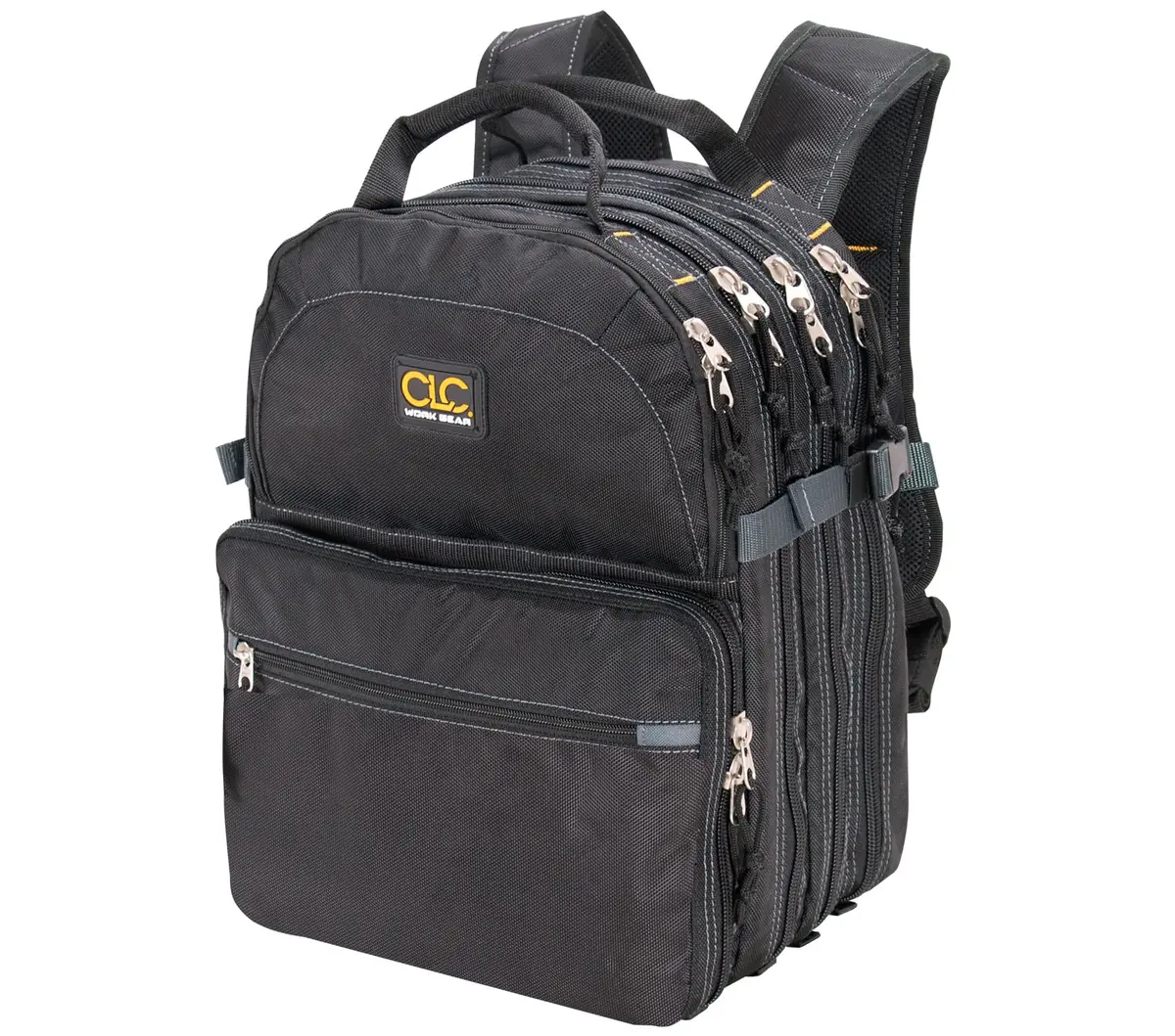 Custom Leathercraft 75-Pocket Tool Backpack | Heavy Duty, Ballistic Polyester, 75 Pockets, Padded Shoulder Straps - main product image