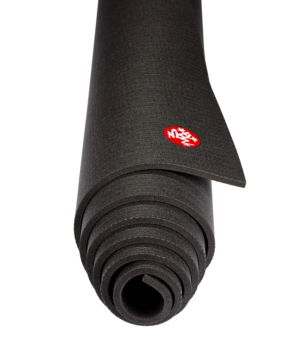 Manduka PRO Yoga Mat Black 180cm (71 in) x 66cm (26 in) 6mm | Lifetime Durability & Stability - view 3