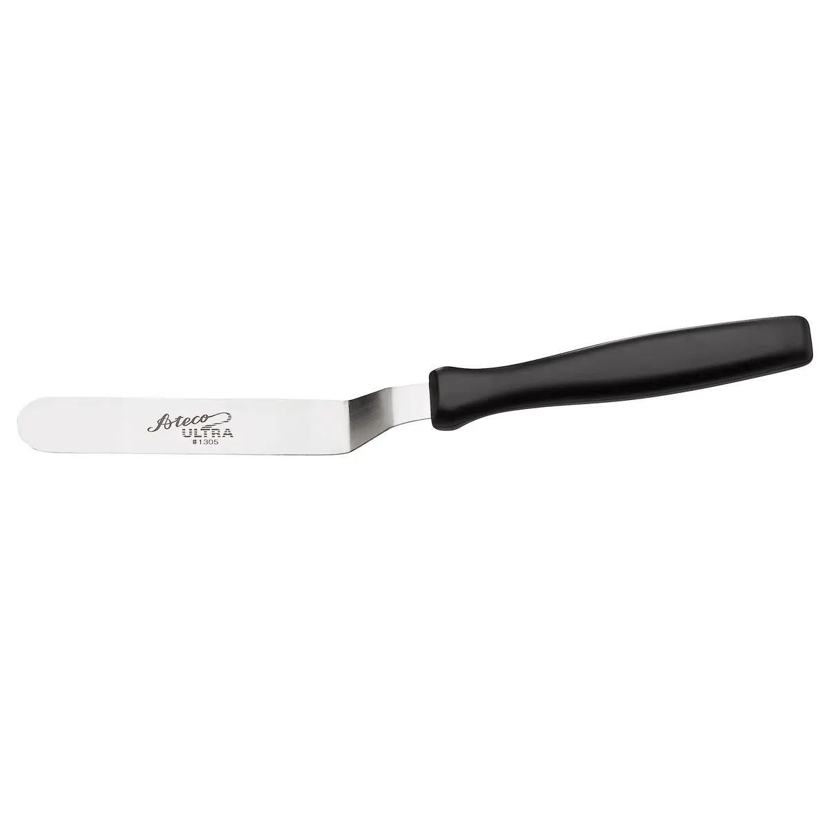 Ateco Ultra Offset Spatula with 4.25" x 0.75" Stainless Steel Blade, 4.5 inch (11.4 cm) | Professional Quality for Baking & Decorating - main product image