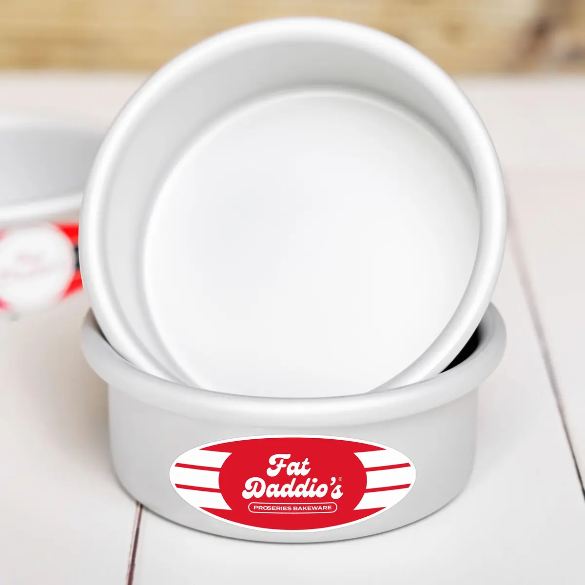 Fat Daddio's PRD-63 Anodized Aluminum Round Cake Pan, 6 x 3 inch | Even Heating & Durable Bakeware - view 4