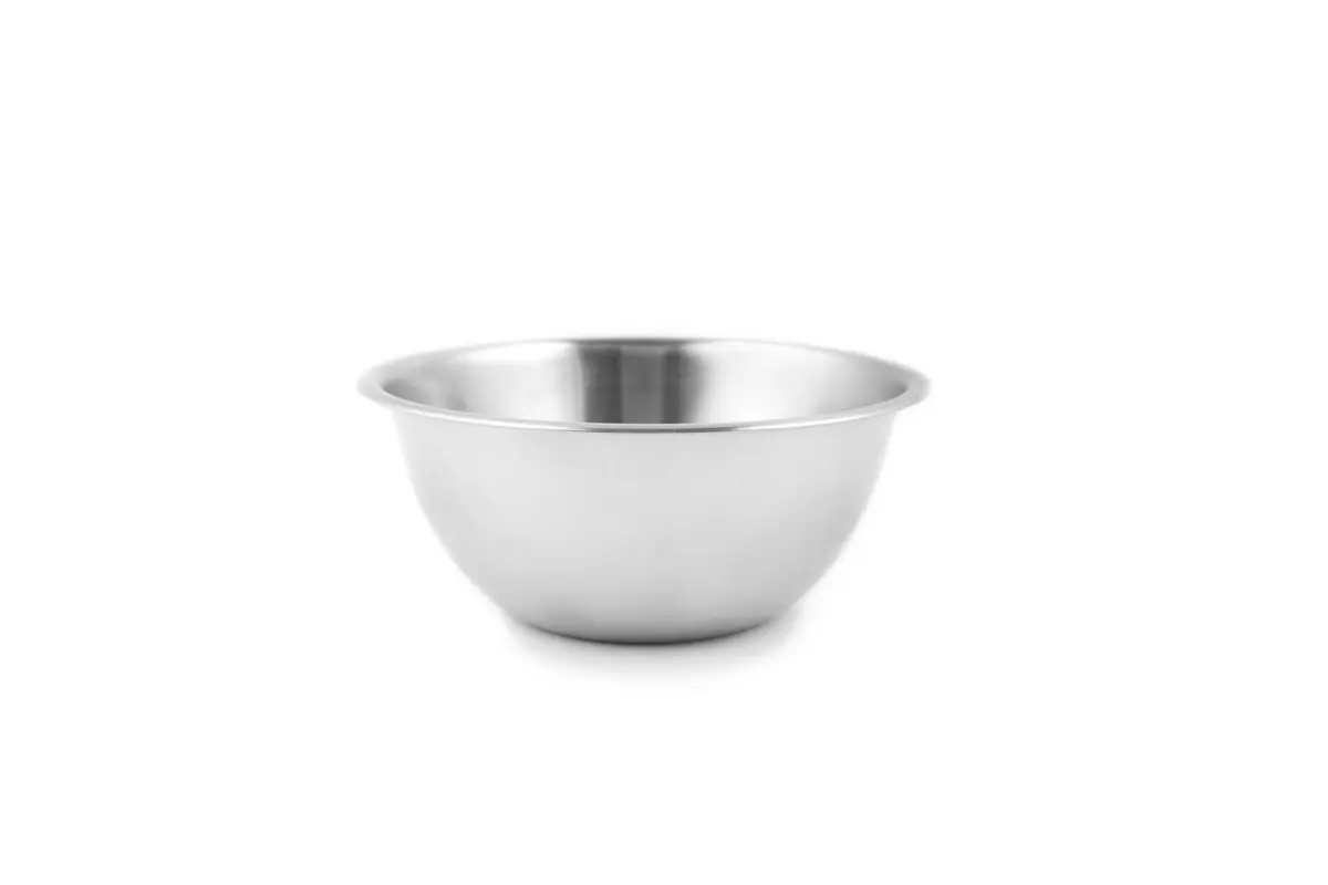 Fox Run Stainless Steel Small Mixing Bowl 7.25 x 7.25 x 3.75 inches | Durable, Dishwasher Safe - view 4