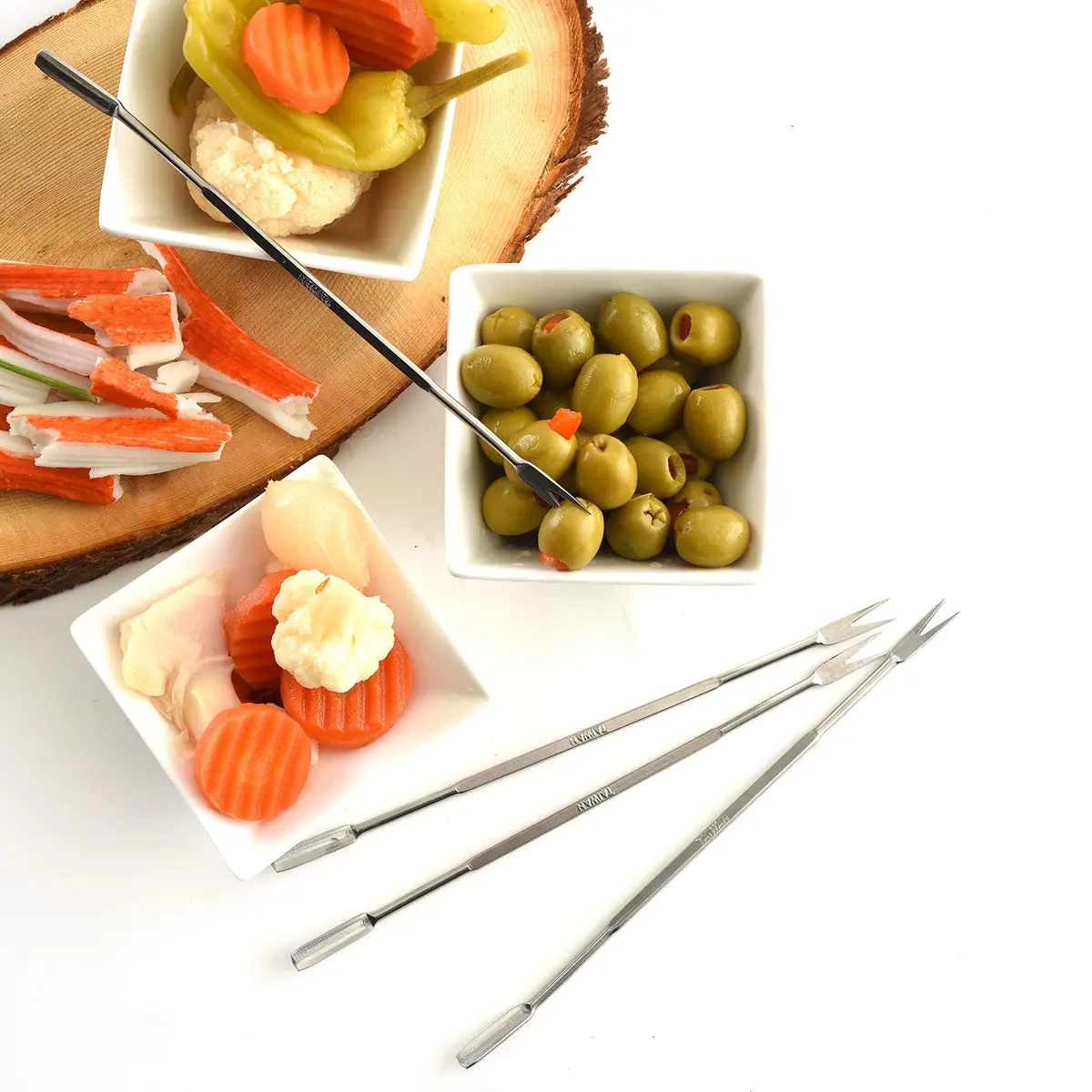Norpro Seafood Forks 6.75" | Stainless Steel Shellfish Pick Set - view 6