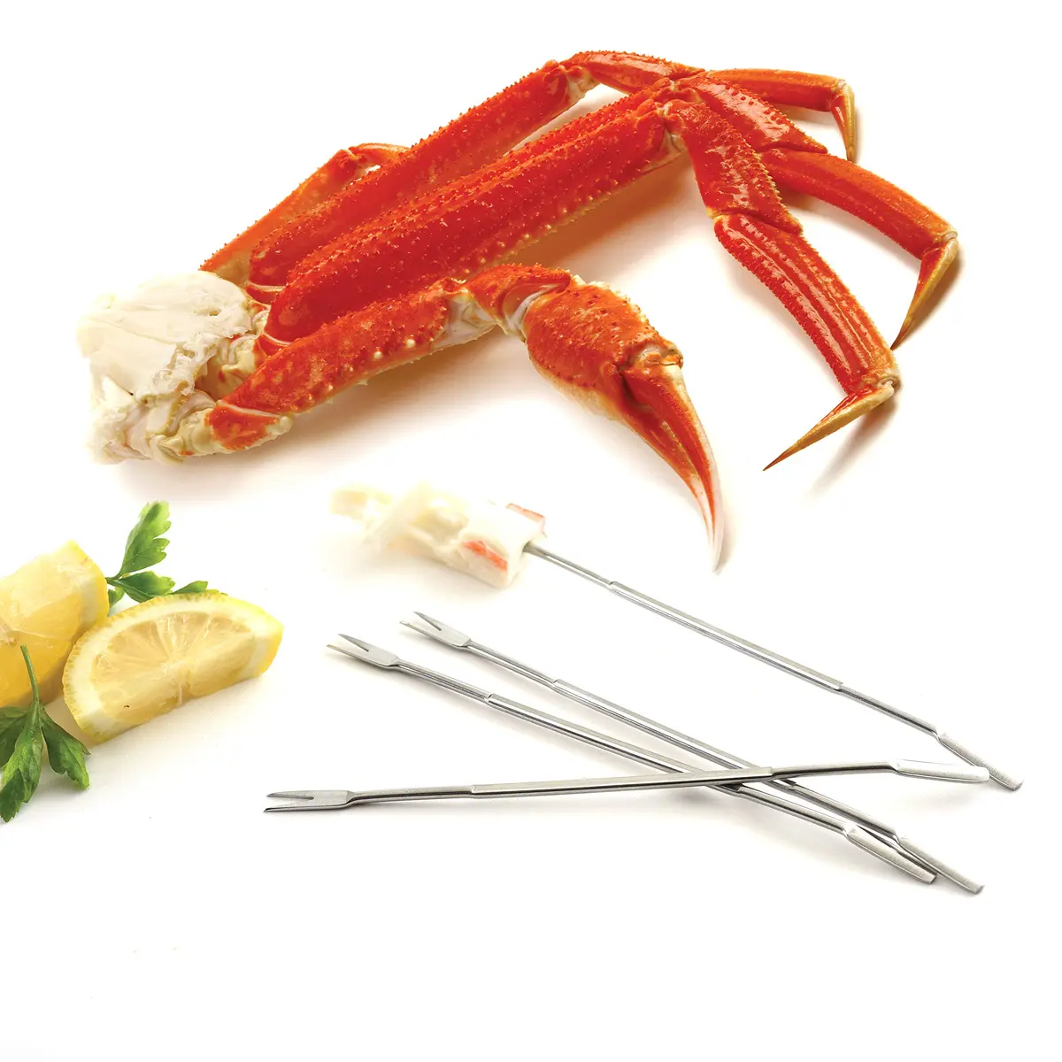 Norpro Seafood Forks 6.75" | Stainless Steel Shellfish Pick Set - view 2