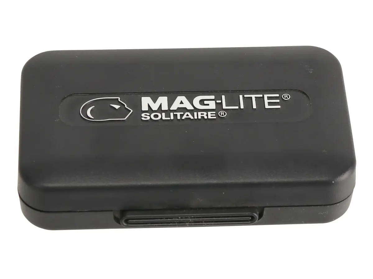 MagLite Solitaire Incandescent AAA Flashlight Red | 8cm (3.15in) - 1x AAA Battery Included - view 6