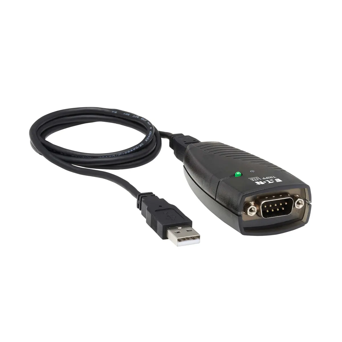 TRIPP LITE Keyspan High-Speed USB to Serial Adapter | USB-A to DB9 RS232 Male, 3 ft / 0.91 m, Windows & Mac Compatible - main product image