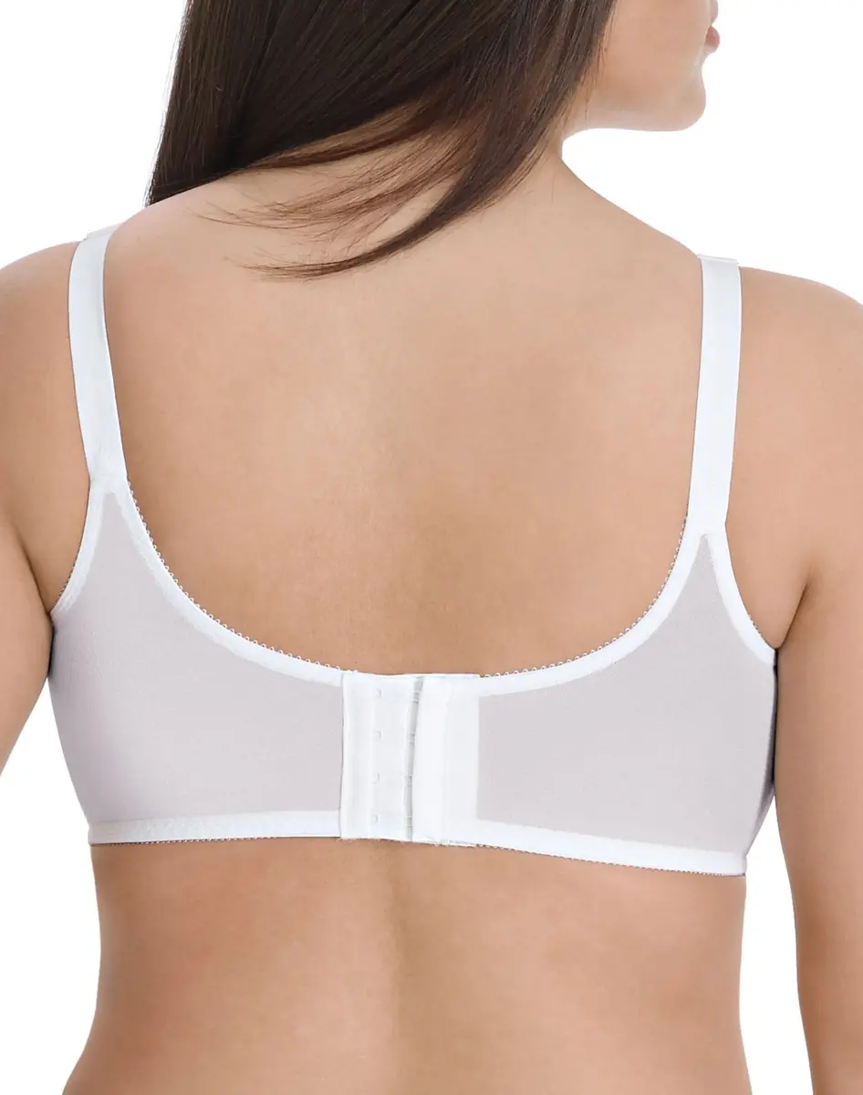 Bali Women's Flower Underwire Bra 44D | Full Support & Comfort in Light Beige - view 3