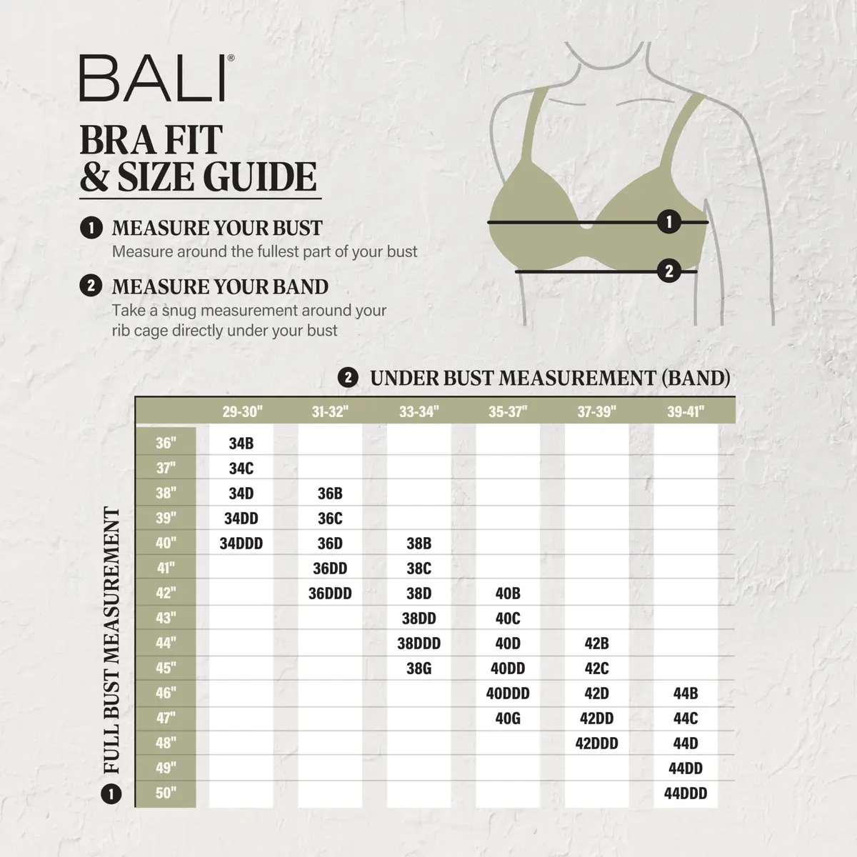 Bali Double Support Wireless Bra, Cream, 38D | Full Coverage, Moisture-Wicking Comfort - view 6