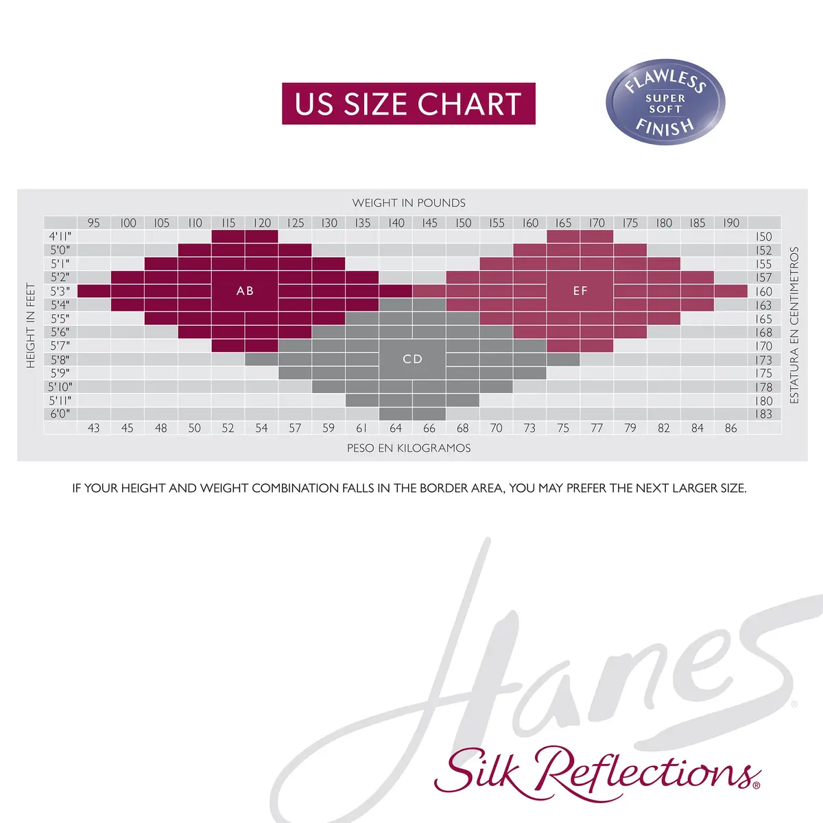 Hanes Silk Reflections Non Control Reinforced Toe Silky Sheer Pantyhose | Barely There, Size AB - view 6