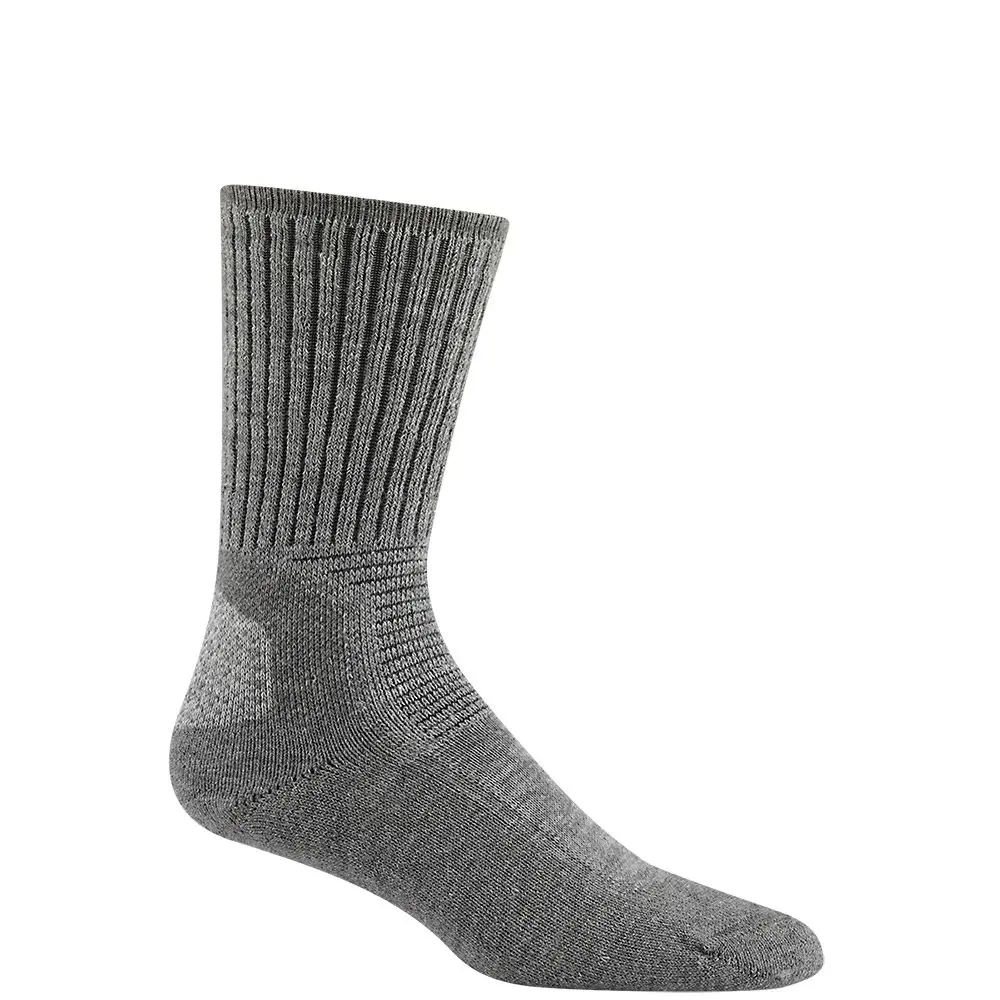 Wigwam Hiking Outdoor F6077 Sock, Light Grey Heather | Moisture Control & Durability (120 chars) - main product image