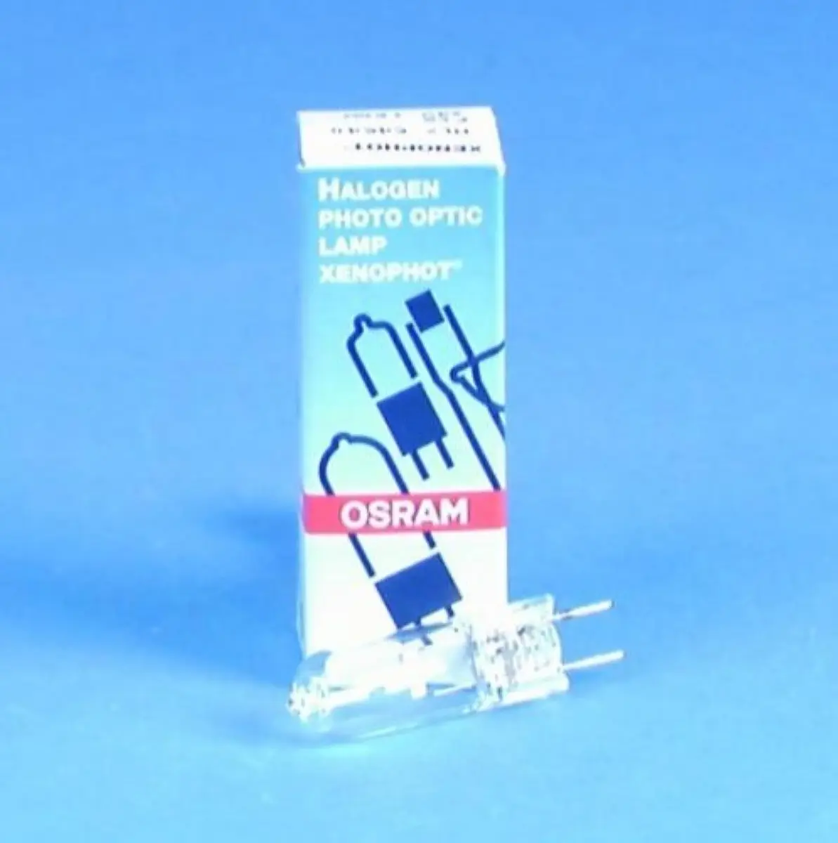 OSRAM FCS 64640 150W 24V HLX Halogen Light Bulb | 6000 Lumens, G6.35 Bi-Pin Base, 50H Rated Life - main product image