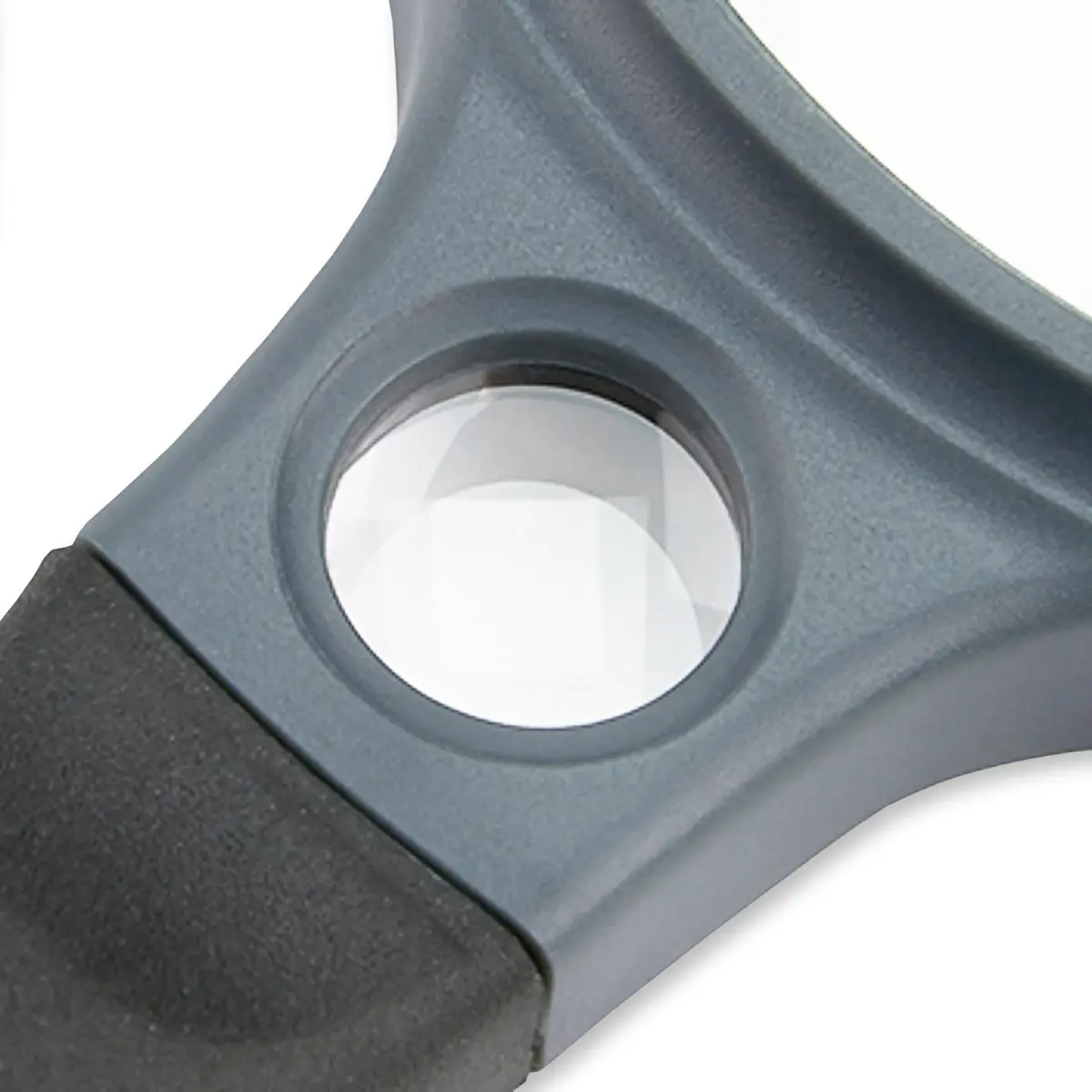 Carson SureGrip 2x Acrylic Magnifier 4.3 inch | Soft-Grip Handheld for Close Inspection - view 3