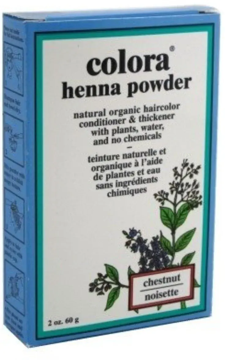 Colora Henna Powder Chestnut 56g (2 Ounce) | Natural Organic Hair Color & Conditioner - main product image