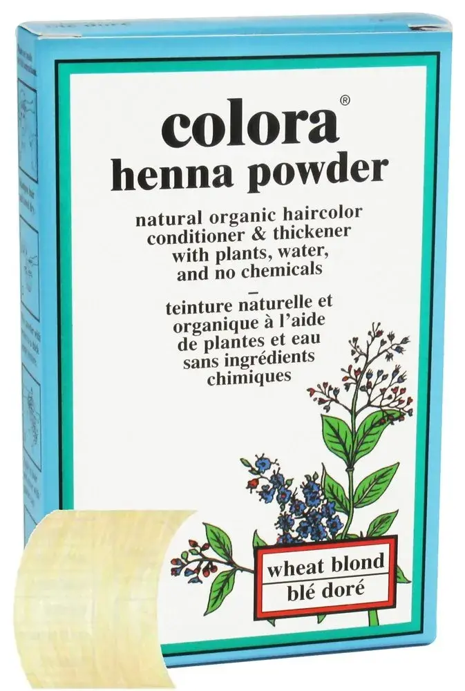 Colora Henna Powder Wheat Blonde 56g (2 Ounce) | Natural Organic Hair Color & Conditioner - main product image