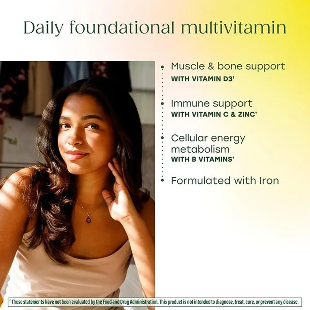 MegaFood One Daily Multivitamin for Women & Men, 180 Tablets | Supports Immunity & Bone Health - view 4
