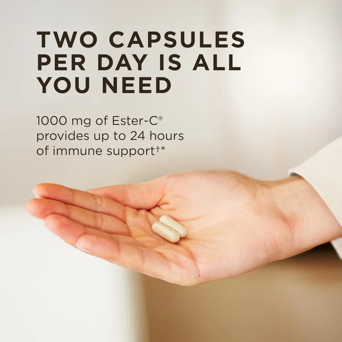 Solgar Ester-C Plus 500 mg Vitamin C (Ascorbate Complex) | Gentle, Non Acidic & Immune Support (70-120 chars) - view 3