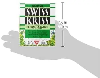 Swiss Kriss Herbal Laxative Flakes 3.25 Oz | Natural Relief, No Harsh Drugs - view 6