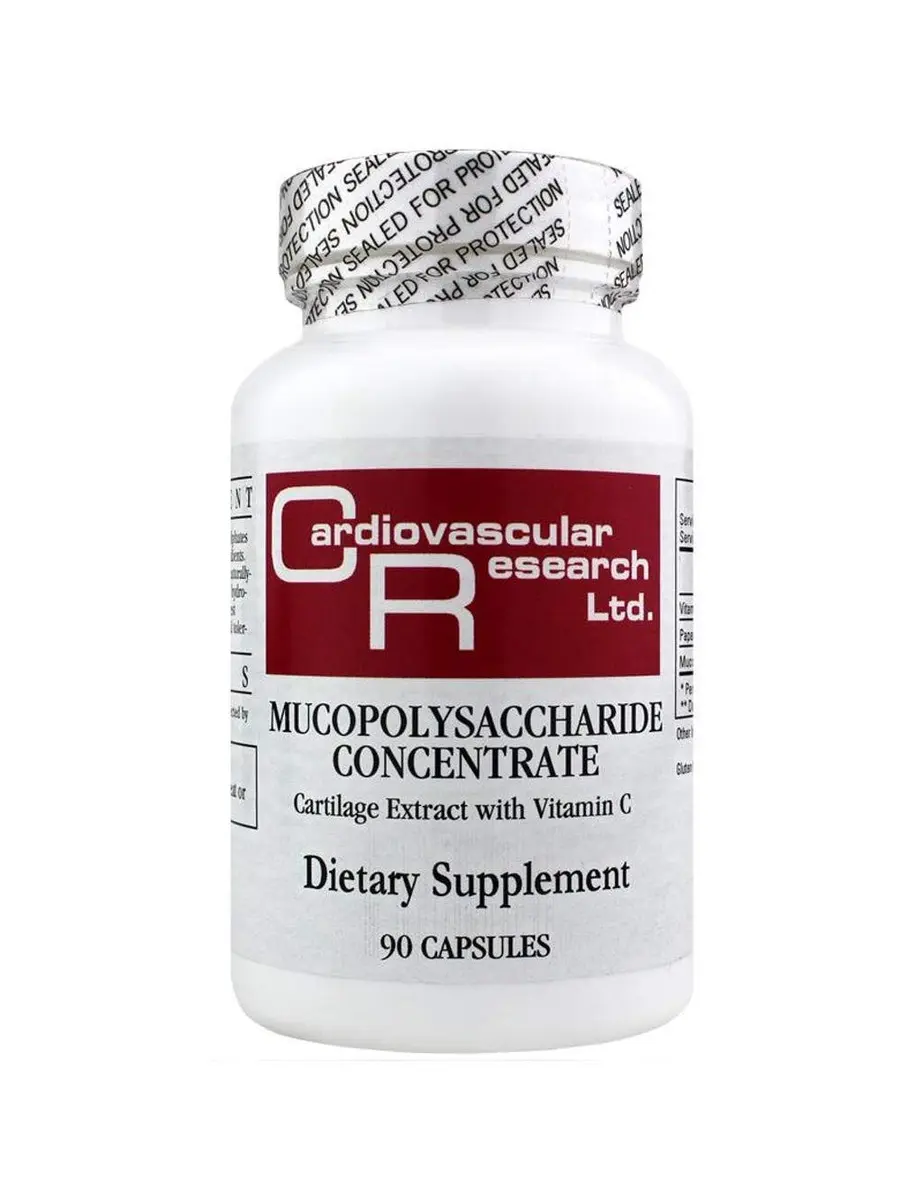 Cardiovascular Research Mucopolysaccharide Concentrate 90 Count | Supports Connective Tissue & Collagen - main product image