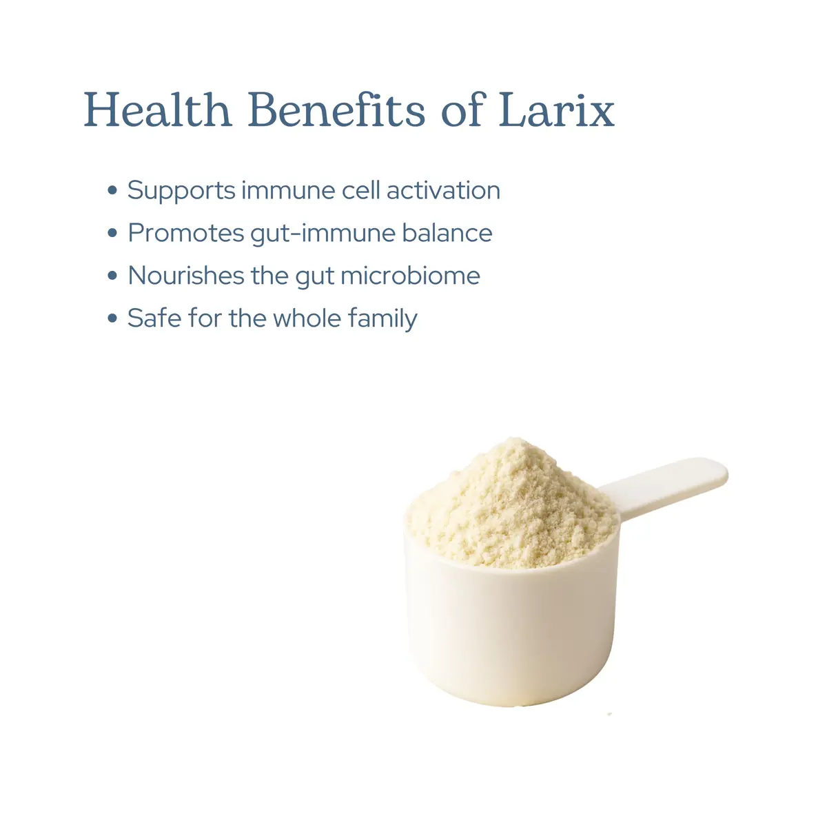 ECLECTIC INSTITUTE Organic Larix Powder 3 oz | Immune + Gut Support for Adults & Kids - view 4