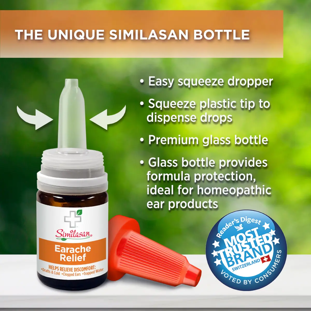 Similasan Earache Relief Ear Drops 0.33 Fl Oz | Natural, Homeopathic Ear Pain Support - view 5