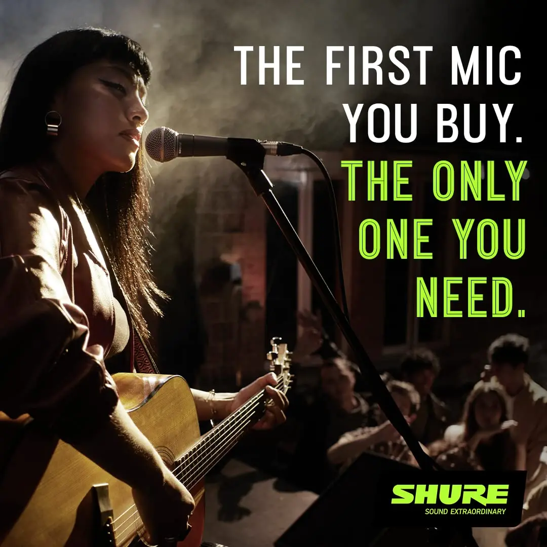 Shure SM58 Pro Dynamic Vocal Microphone with 25-ft XLR Cable | Legendary Vocal Clarity for Stage & Studio - view 4