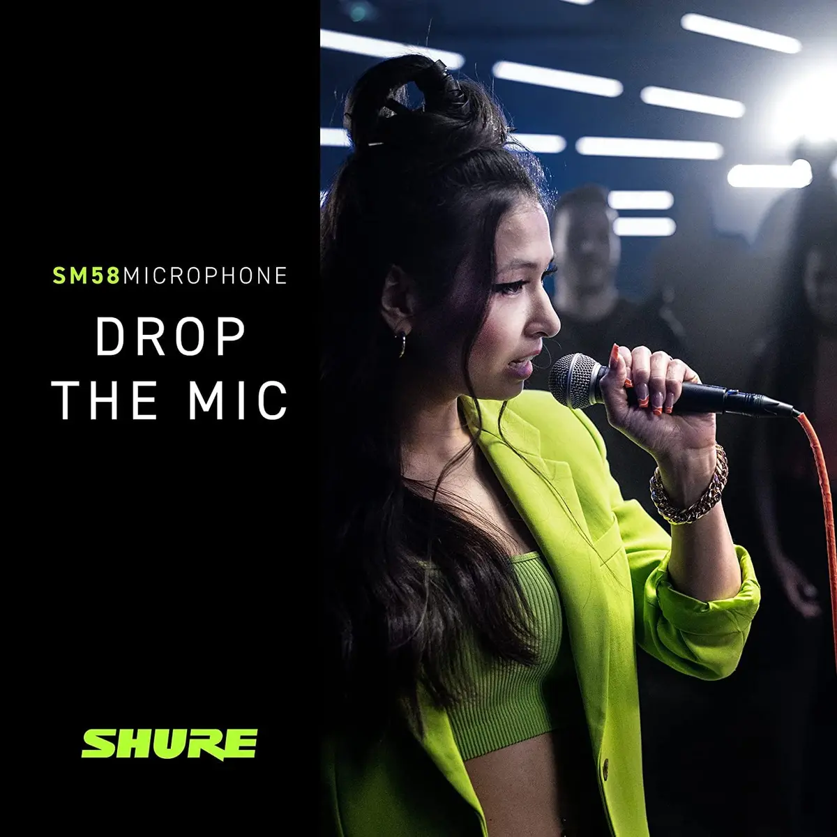 Shure SM58 Pro Dynamic Vocal Microphone with 25-ft XLR Cable | Legendary Vocal Clarity for Stage & Studio - view 6