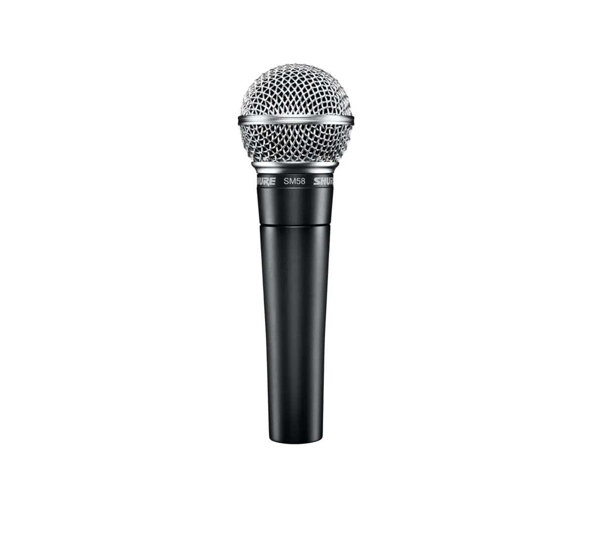 Shure SM58 Pro Dynamic Vocal Microphone with 25-ft XLR Cable | Legendary Vocal Clarity for Stage & Studio - main product image