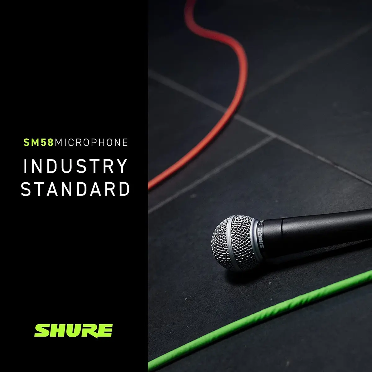 Shure SM58 Pro Dynamic Vocal Microphone with 25-ft XLR Cable | Legendary Vocal Clarity for Stage & Studio - view 7