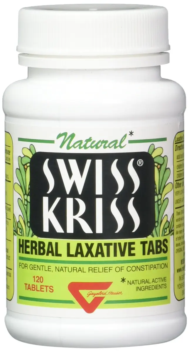 Swiss Kriss Senna Tablets 120 Ct | Herbal Laxatives for Constipation Relief - view 4