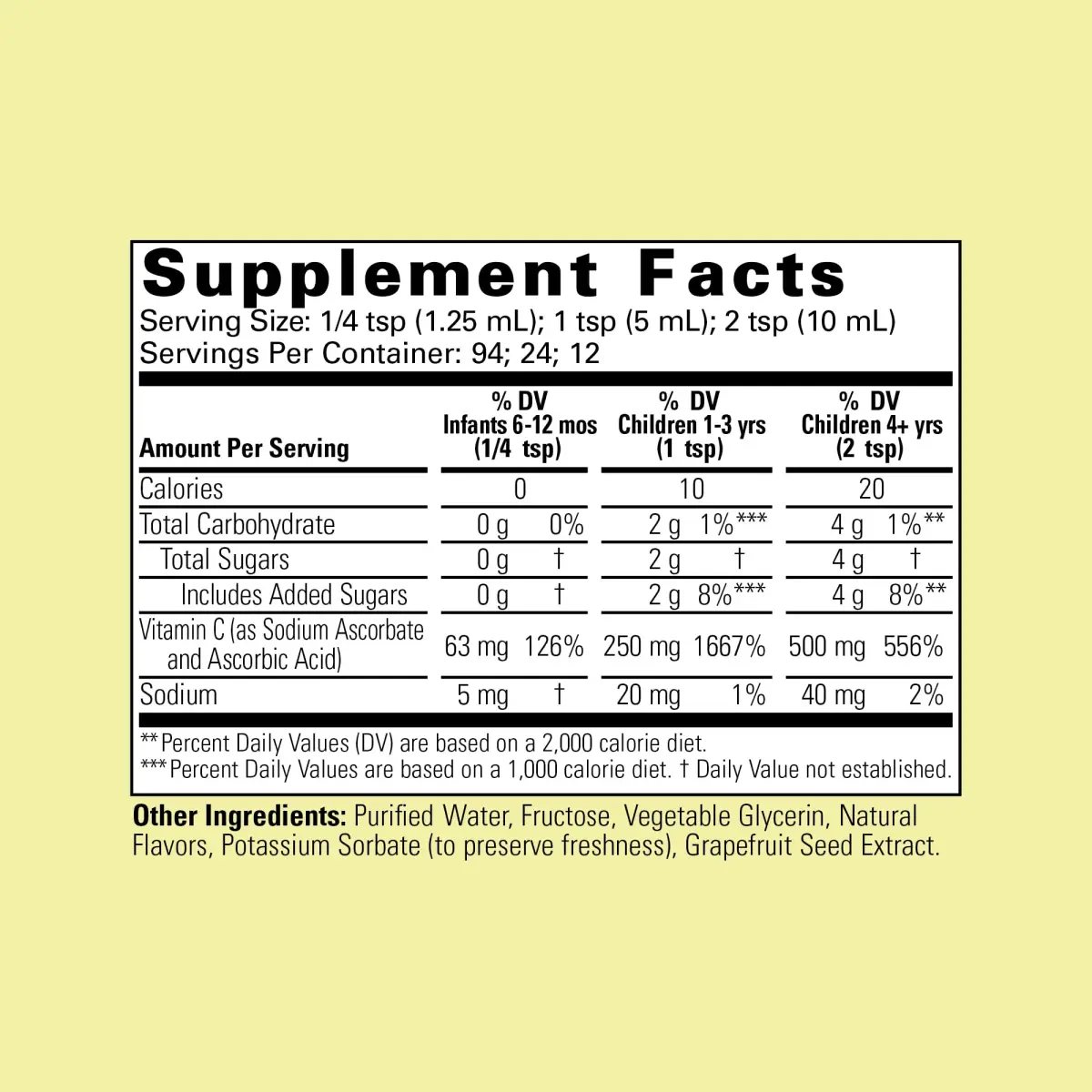 ChildLife Essentials Liquid Vitamin C 120ml (4 Fl Oz) | Immune Support for Kids - view 2
