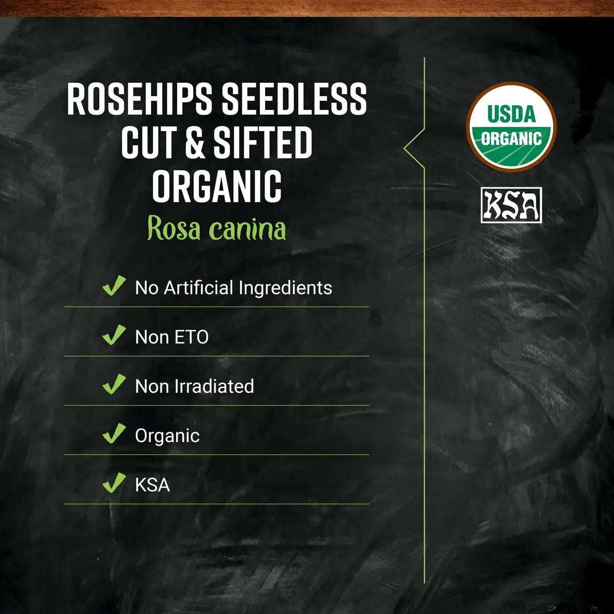 Frontier Co-op Organic Seedless Rosehips 16oz | Organic, Kosher, Non-Irradiated - view 2