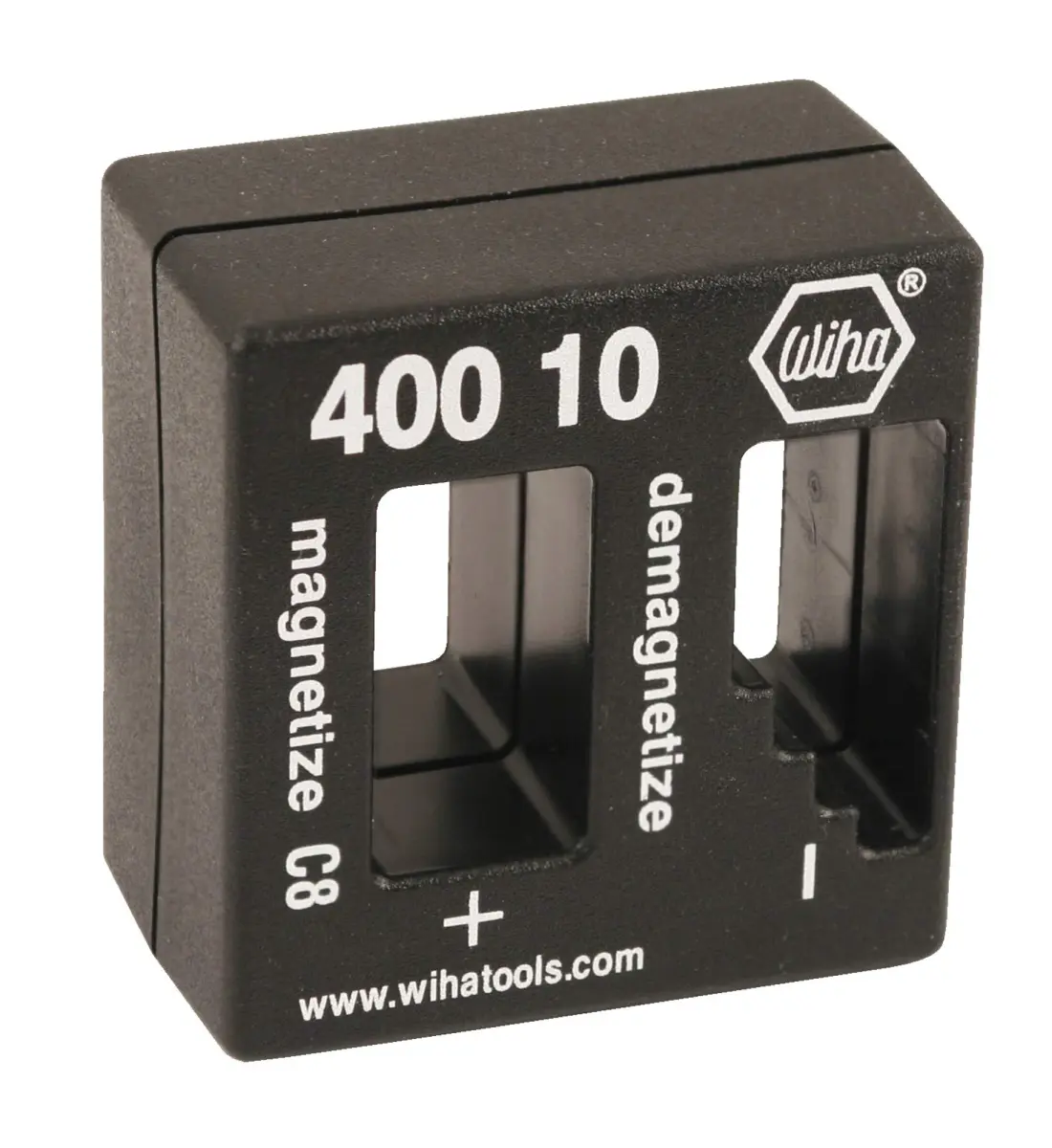 Wiha 40010 Magnetizer Demagnetizer Tool | 5.1 cm x 4.8 cm x 2.9 cm (2" x 1.9" x 1.1") - main product image