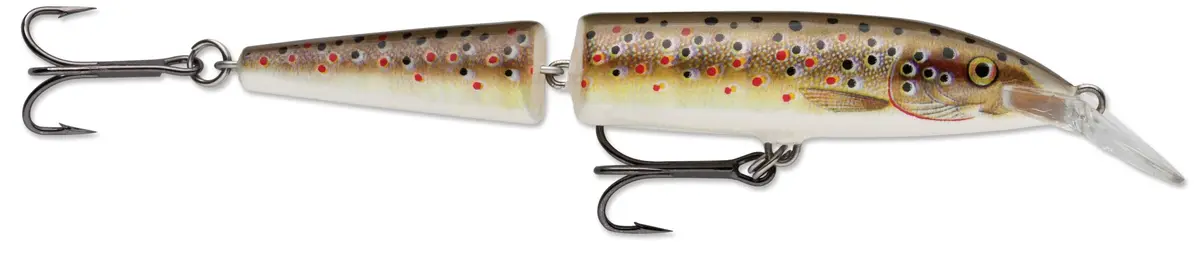 Rapala Jointed 13 Fishing Lure 5.25-Inch | Brown Trout, Topwater Action, Suspends & Long Cast - main product image