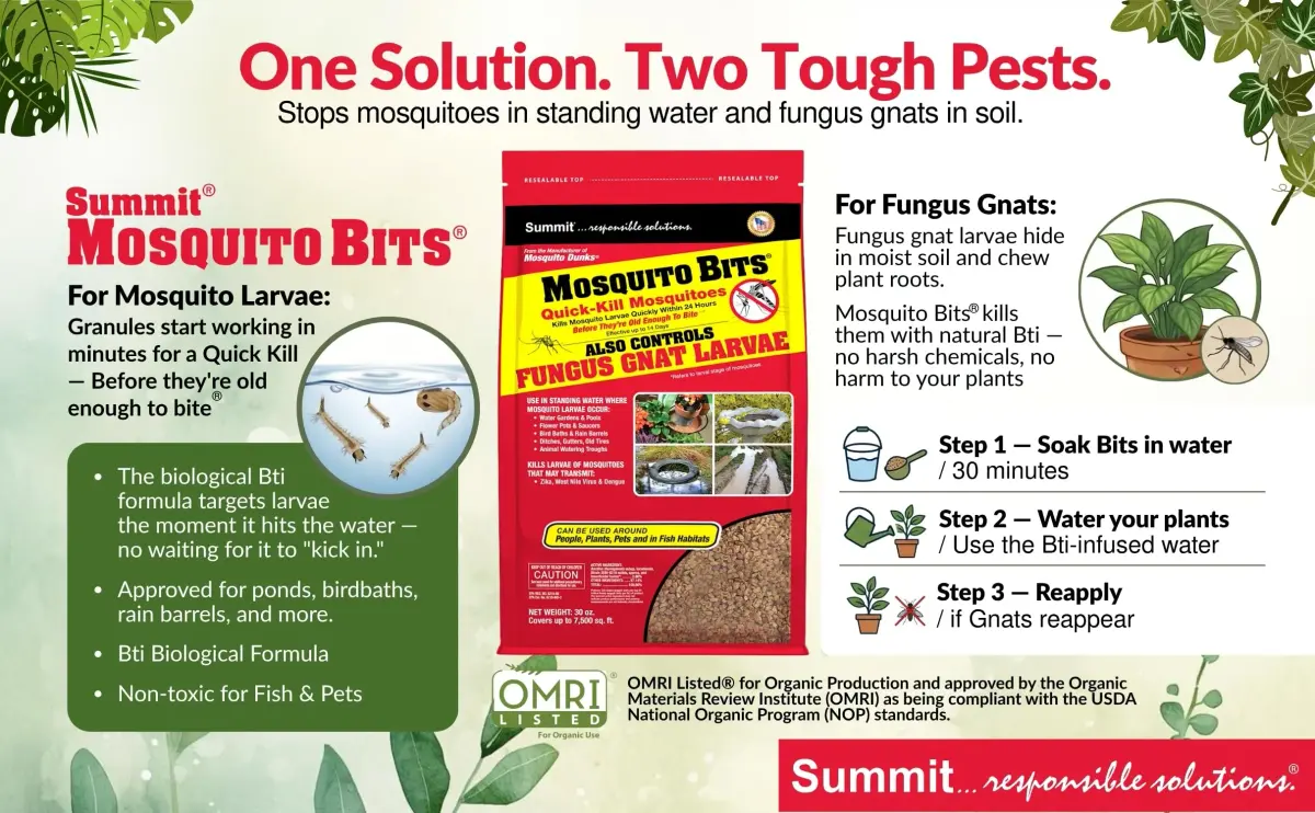 Summit Mosquito Bits Larvicide Granules 850g (30 oz) | EPA Registered Biological Control - view 3