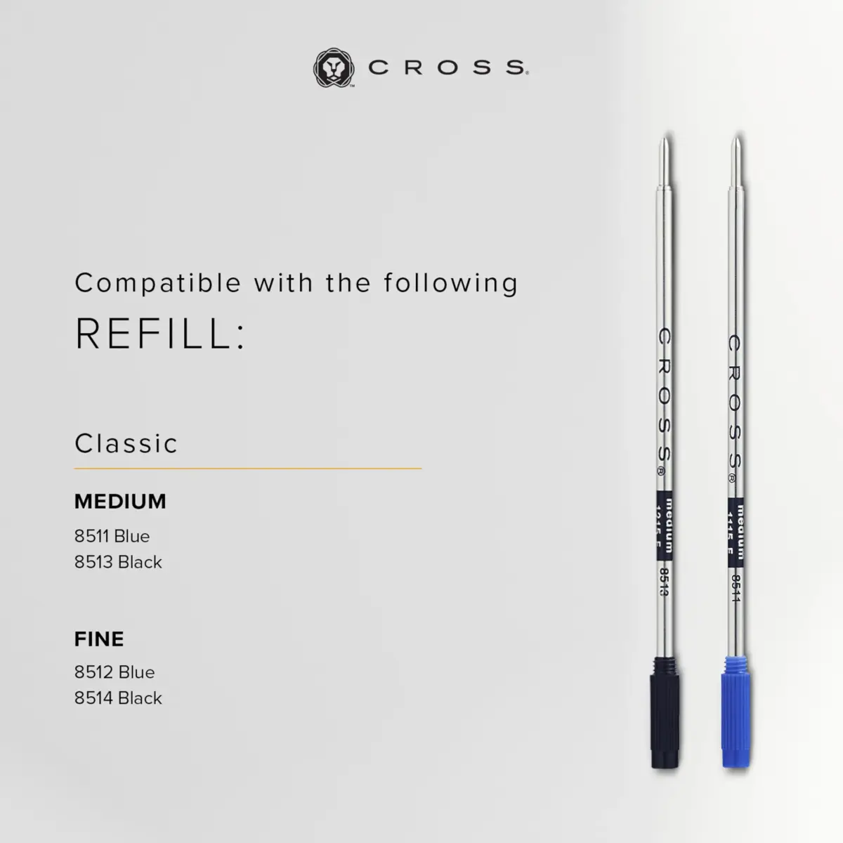 Cross ATX Pure Chrome Ballpoint Pen, Medium Point, Black Ink (0.7mm) | Smooth Writing, Professional Design - view 7