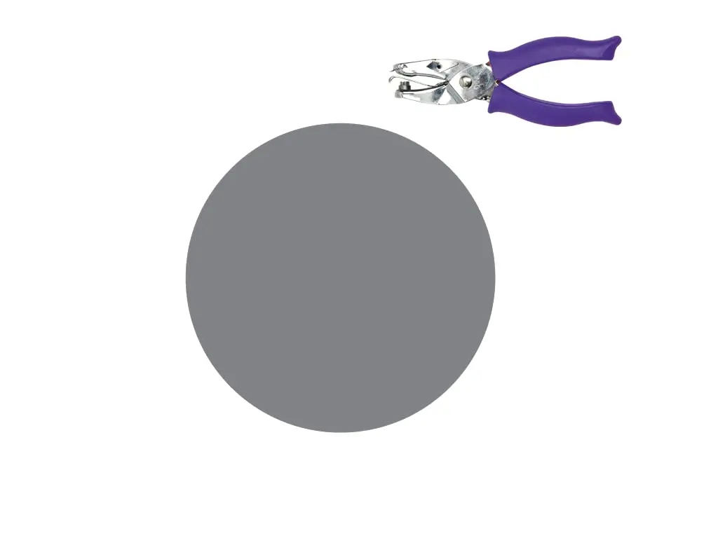 Fiskars 1/16" Circle Hand Hole Punch for Paper & Crafts, Purple | Precise 1/16" Cutouts with Comfort Grip - view 6