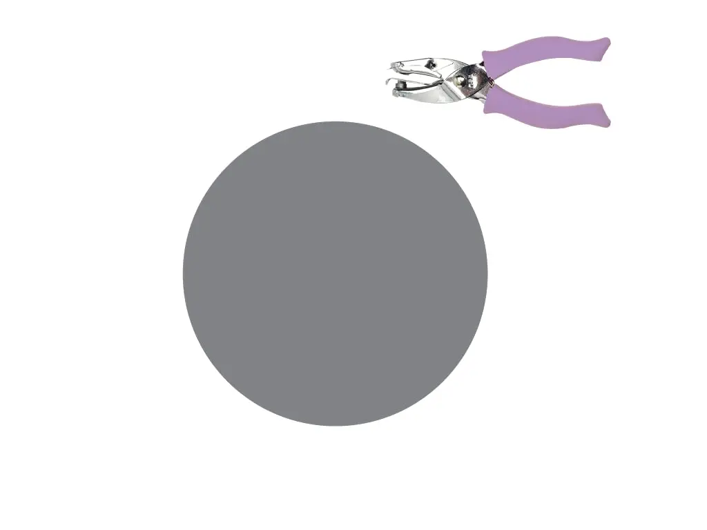 Fiskars 1/4" Circle Hand Hole Punch for Paper & Crafts, Lilac | Portable, Durable, Easy to Use - view 8