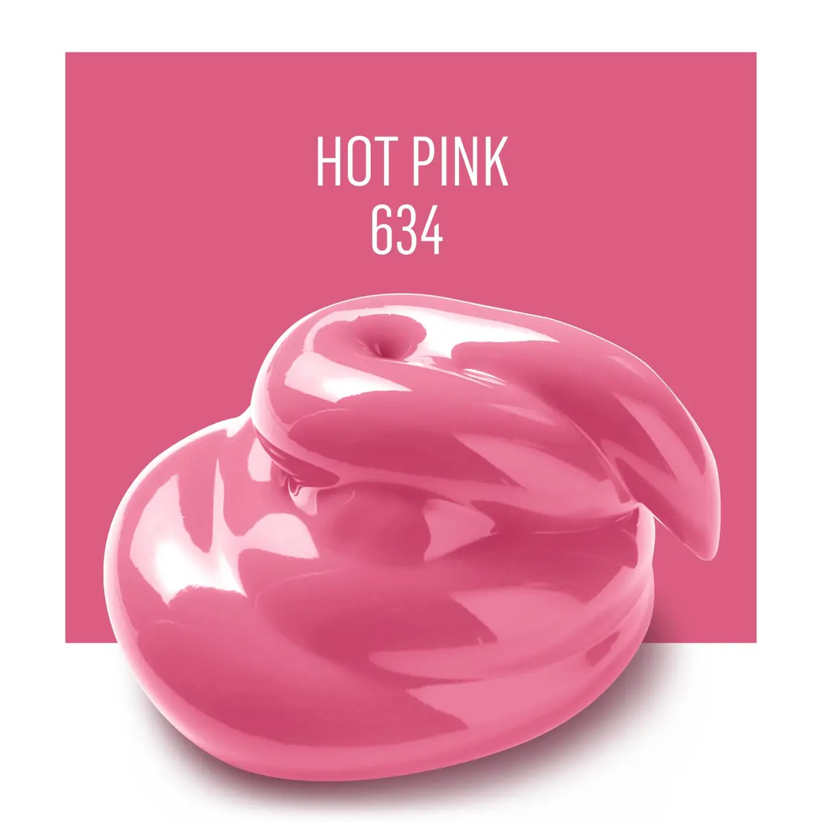 FolkArt Acrylic Paint Hot Pink 59ml (2 Fl Oz) | Artist-Quality Matte Finish - view 3