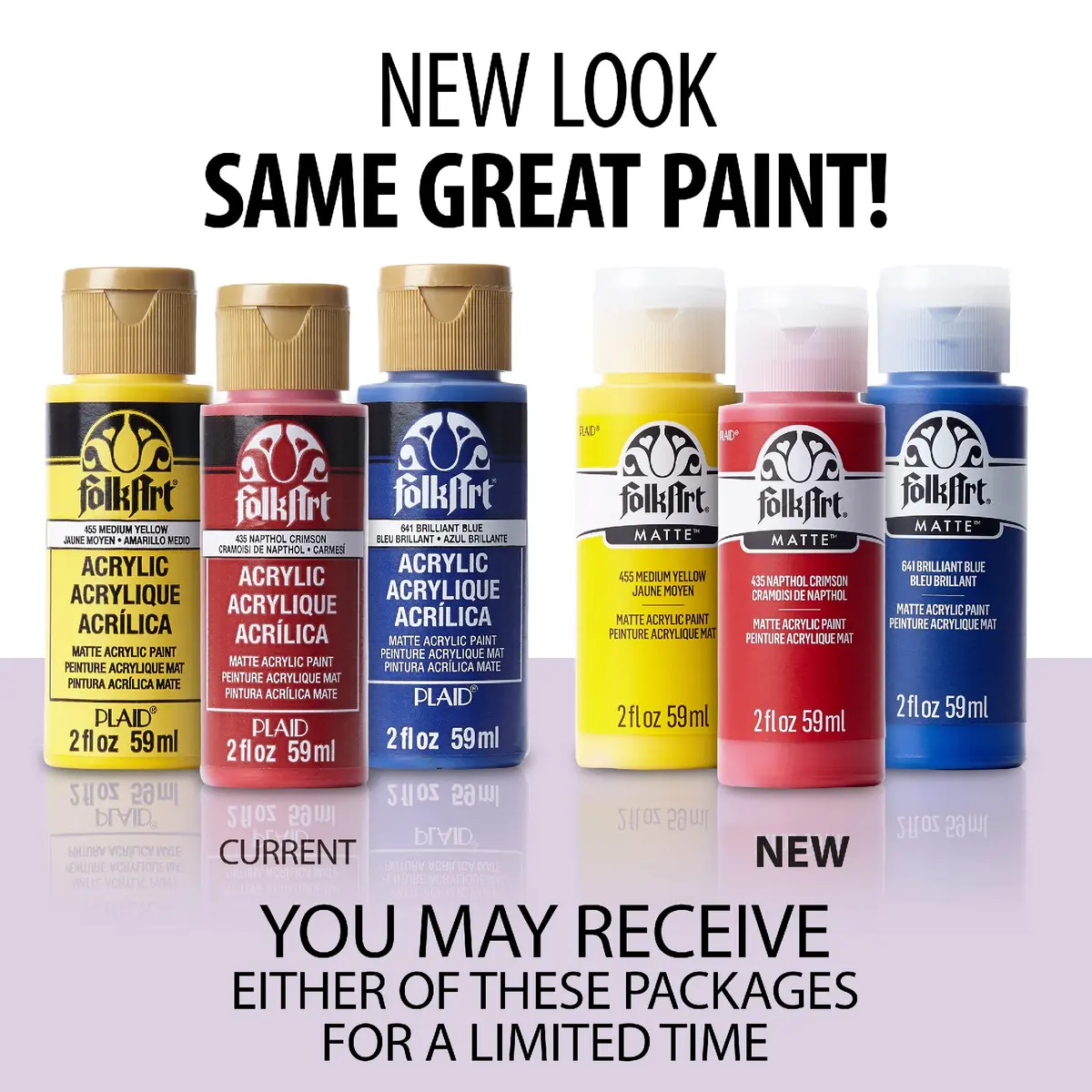 FolkArt Acrylic Paint Tangerine 60ml (2 Fl Oz) | Artist-Quality Matte Finish - view 2