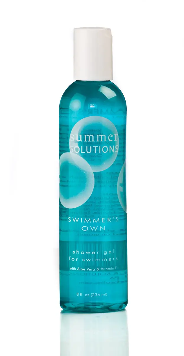 Summer Solutions Swimmers's Own Gel 8 fl. oz. | Chlorine Odor Removal & Skin Moisturizer - main product image