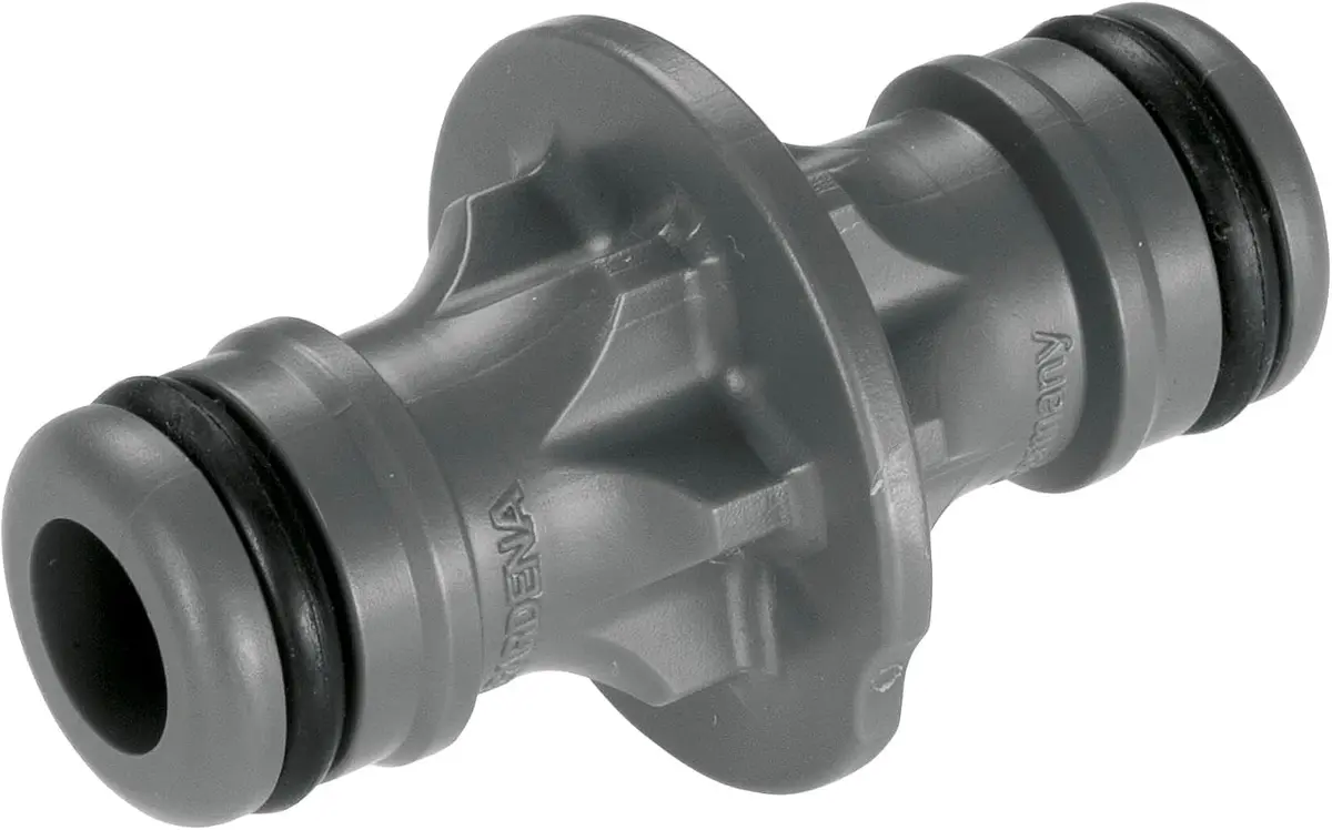 Gardena Hose Coupling Adapter 13mm (1/2") to 19mm (3/4") | Secure Waterproof Connection for Garden Hoses - main product image