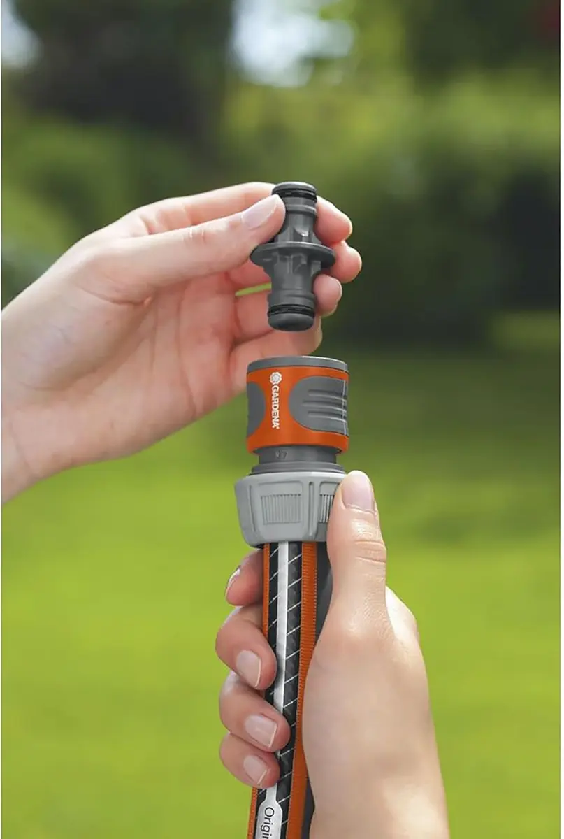 Gardena Hose Coupling Adapter 13mm (1/2") to 19mm (3/4") | Secure Waterproof Connection for Garden Hoses - view 3