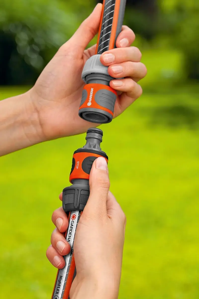 Gardena Hose Coupling Adapter 13mm (1/2") to 19mm (3/4") | Secure Waterproof Connection for Garden Hoses - view 4