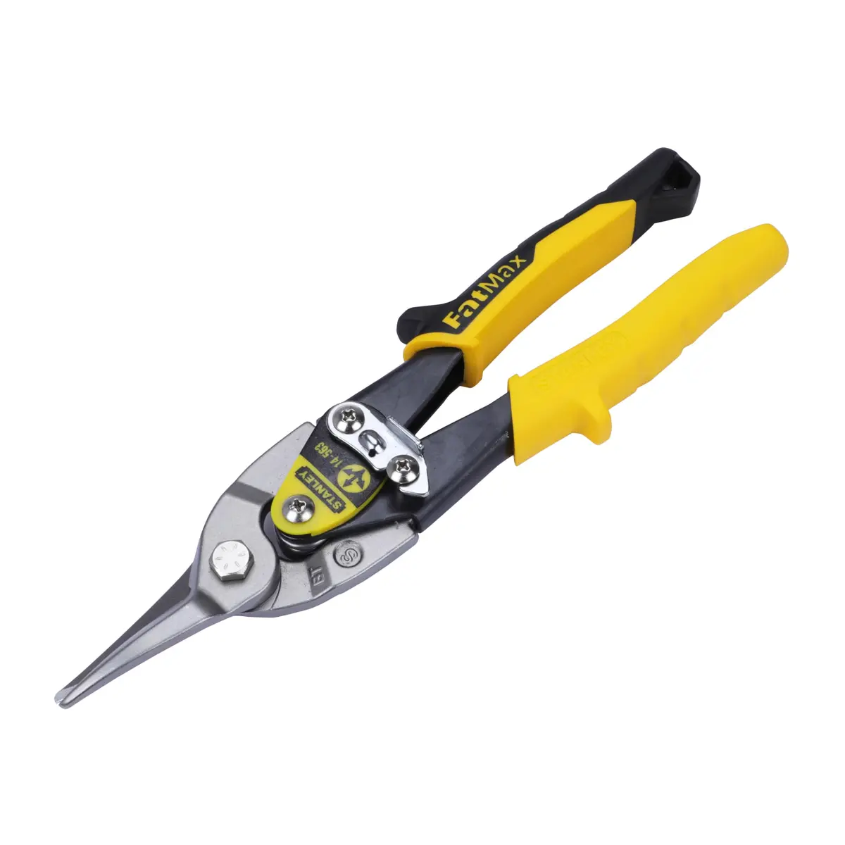Stanley MaxSteel Aviation Snips 9.84" | Straight Cut, Serrated Edges, Forged Chrome Molybdenum Alloy - view 12