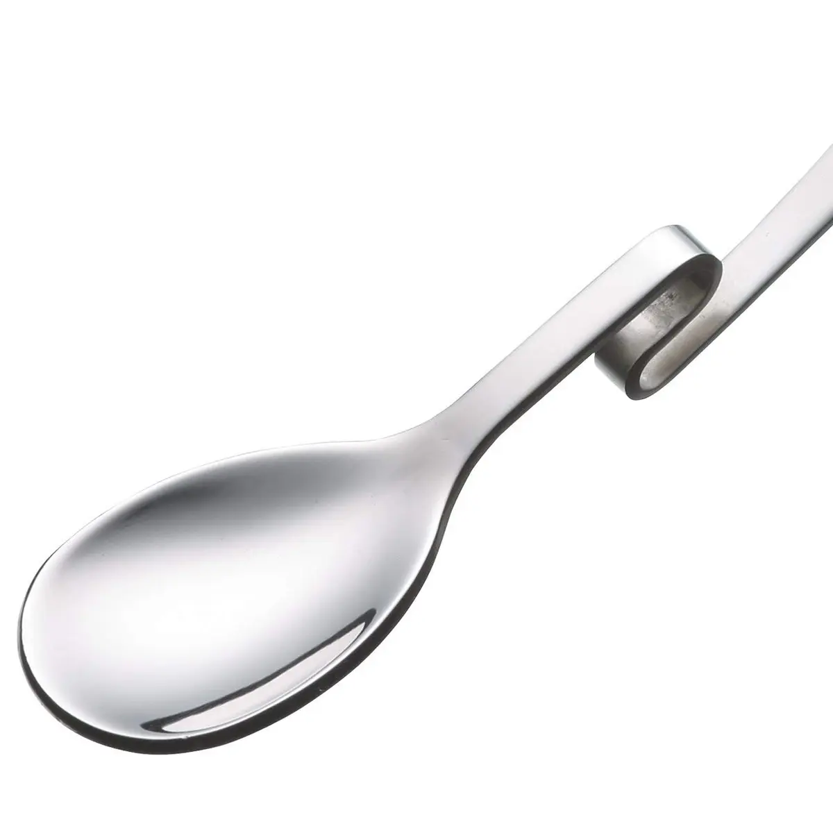KitchenCraft Jam Spoon for Jars, Stainless Steel, 15 cm | Secure Mess-Free Jam Serving - view 4