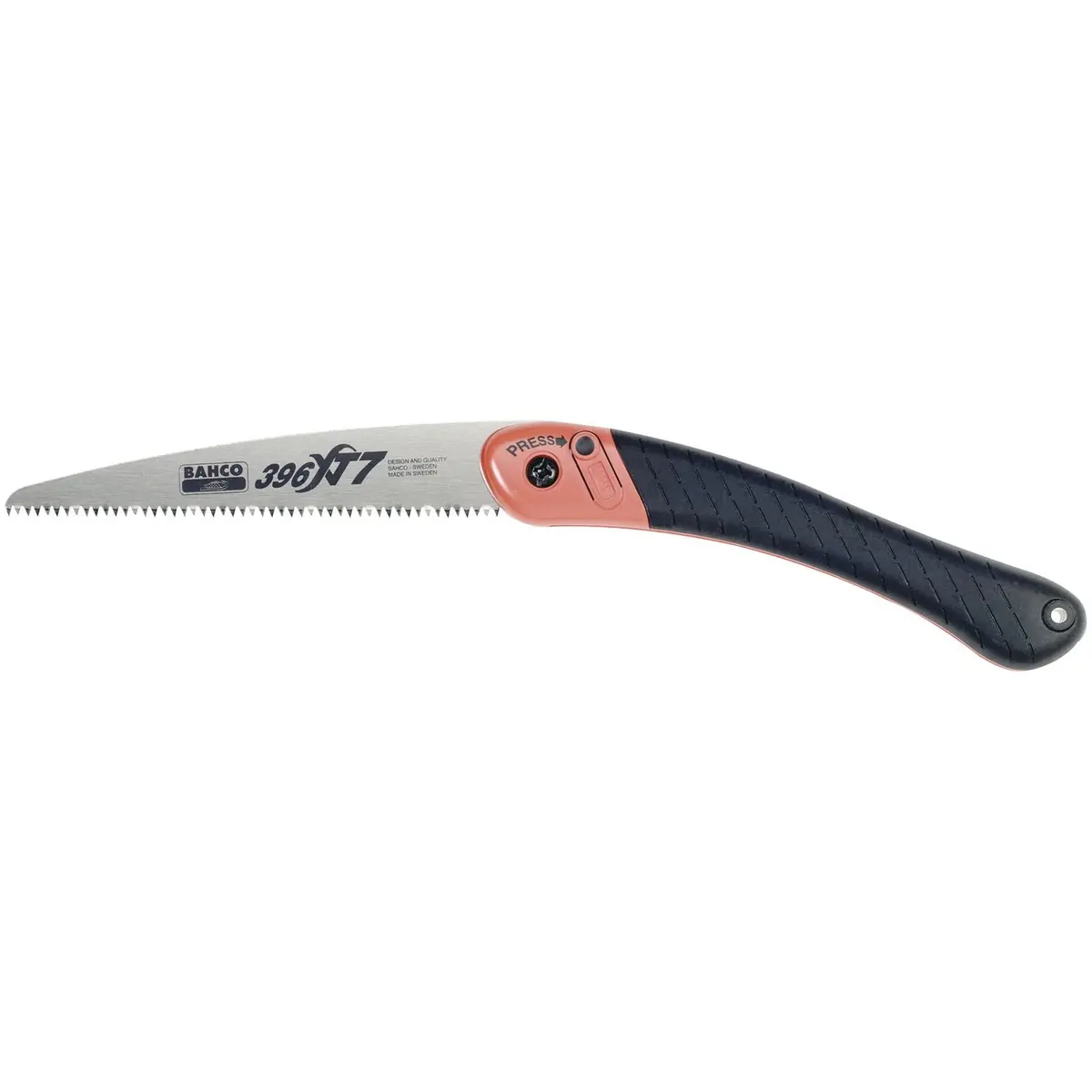 Bahco Folding Pruning Saw 10in Alloy Steel | Heavy Gauge Blade with Safety Lock - main product image