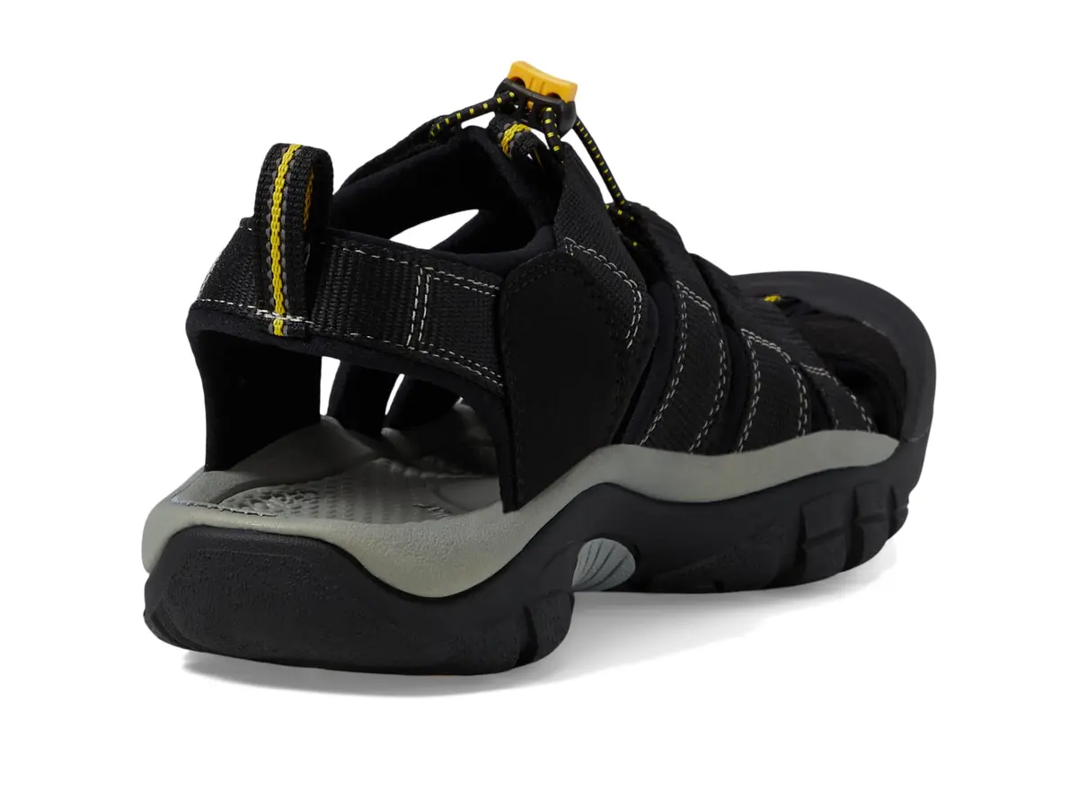 KEEN Men's Newport H2 Closed Toe Water Sandals, Black, 10 US | Supportive, Water-Resistant, Quick-Dry - view 4