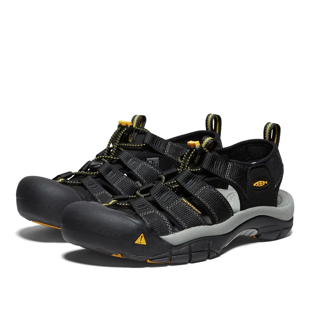 KEEN Men's Newport H2 Closed Toe Water Sandals, Black, 10 US | Supportive, Water-Resistant, Quick-Dry - view 5