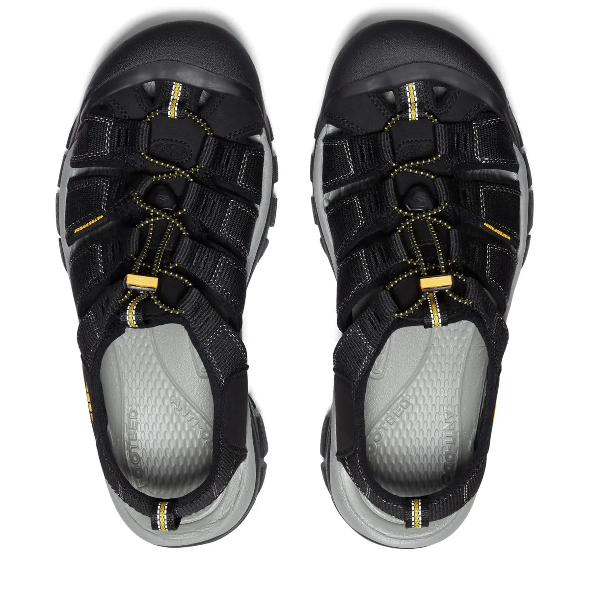 KEEN Men's Newport H2 Closed Toe Water Sandals, Black, 10 US | Supportive, Water-Resistant, Quick-Dry - view 6
