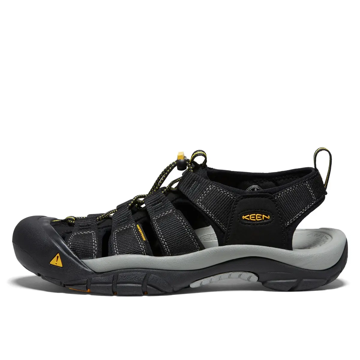 KEEN Men's Newport H2 Closed Toe Water Sandals, Black, 10 US | Supportive, Water-Resistant, Quick-Dry - view 3