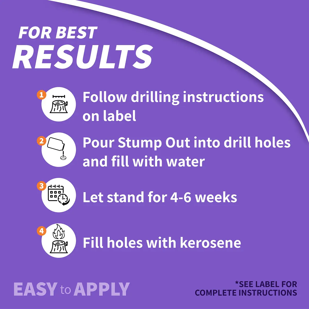 Bonide Stump-Out Granules 1 lb (454 g) | Accelerates Stump Decomposition for Easy Removal - view 4